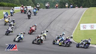 MotoAmerica Supersport Race 2 at Alabama 2018 [upl. by Aldous]