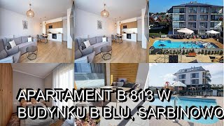 Apartament B 813 w budynku B Blu Sarbinowo Poland [upl. by Nitnert662]