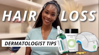 Hair Loss Dermatologist Tips to Prevent Hair Loss amp Regrow Hair [upl. by Einnol]