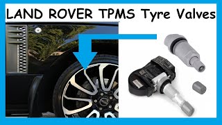 Land  Range Rover TPMS Valves Basic Explanation amp How To Replace A Leaking Valve Stem  Seal [upl. by Eittocs]