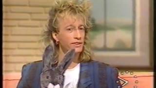 Robin Gibb  Interv quotGood Morning Britainquot 1986 [upl. by Lyndell230]