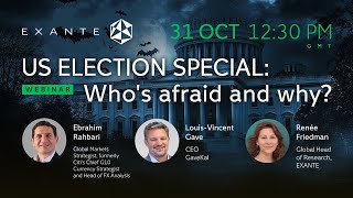 EXANTE US Election Special Webinar Whos Afraid and Why [upl. by Ahsimit496]