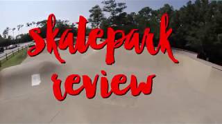 Aviation Skatepark Kill Devil Hills NC  SKATEPARK REVIEW [upl. by Christian870]