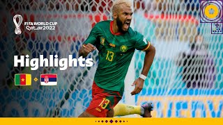 SIX GOAL THRILLER  Cameroon v Serbia  FIFA World Cup Qatar 2022 [upl. by Enelym572]