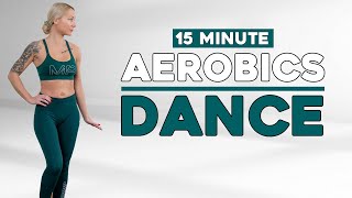 15 min CARDIO AEROBICS WORKOUT TABATA ♫ No Jumping No Squats Challenge Your Coordination [upl. by Map]