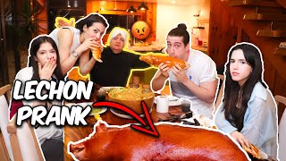 COOKING Filipino Food for My FAMILY amp LECHON PRANK on My Mom🫣🇵🇭طبخ اكلة فلبينية ومقلب الخنزير بماما [upl. by Skier]