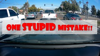 DMV Drive Test  ONE STUPID MISTAKE [upl. by Shreve391]