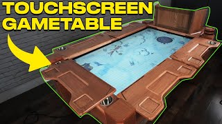 The Arena  AMAZING Touchscreen Game Table [upl. by Ellehciram251]