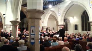 Sanctus  Karl Jenkins 2014 Stanborough Chorus St Edmunds Church Kingsbridge [upl. by Bail592]