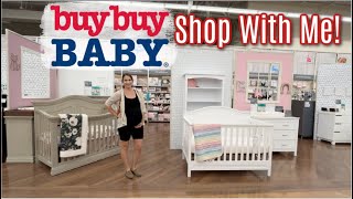 Finally Shopping For Baby Buy Buy Baby Shop With Me 2022 Whole Store Tour All The Baby Things [upl. by Glanville]