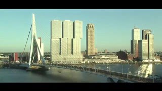 timelapse Erasmusbrug Rotterdam 24 hours in 2 minutes [upl. by Etnuhs]