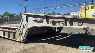 1982 Low B Hydraulic Equipment Tandem Trailer 8972 AS [upl. by Atinram]