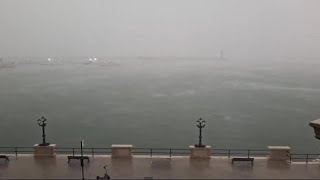 Bari alluvione sul lungomare [upl. by Seaver]