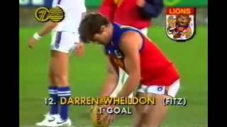 1992 AFL  fosters cup semi final  adelaide crows v fitzroy  1ST HALF [upl. by Gare]