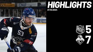 HC La ChauxdeFonds vs HC Thurgovie  Highlights  27 octobre 2024 [upl. by Shepley558]