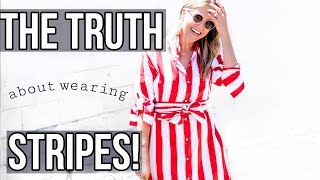 How To Wear Stripes  THE TRUTH about the Fashion Myth [upl. by Eniffit]