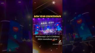 NEW YEAR COUNTDOWN  Mediacorp’s Let’s Celebrate 2024 countdown show  MARINA BAY Singapore [upl. by Risley]