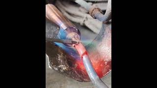 Fridge Gas charginggascharging fridgerepair shorts shortvideo [upl. by Nilats]