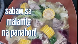 Nilagang Manok para sa Malamig na Panahon  Lutong Pinoy [upl. by Enitsirt]