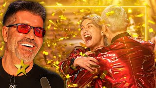 MINDBLOWING Dance Audition Wins Simon Cowells Golden Buzzer on Britains Got Talent [upl. by Korman943]