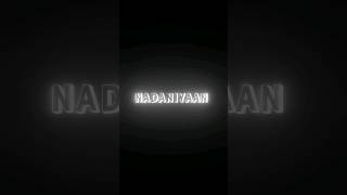 Nadaniyaan song in lyrics [upl. by Kandace]