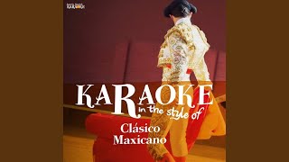 Cielito Lindo Karaoke Version [upl. by Eetnahs863]