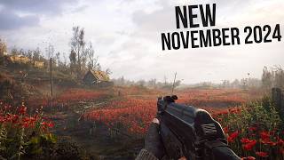 Top 10 NEW Games of November 2024 [upl. by Nairadas]