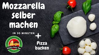 Mozzarella selber machen  ganz einfach [upl. by Emina]