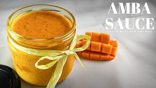 My 10 Minutes Amba Sauce Recipe Will Make Your Taste Buds Dance [upl. by Derina]