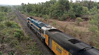 22120 Up Karmali  Mumbai Tejas Express Cruising Towards Mumbai At Sindhudurg Outers  Konkan Rail [upl. by Palestine675]