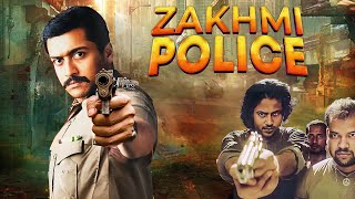 सूर्या सिंघम  Suriya  Zakhmi Police Full Movie Superhit Hindi Dubbed Action Movie  Jyothika [upl. by Flinn]