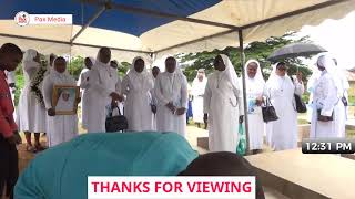 FUNERAL MASS OF SR MARIA ASSUMPTA OKEREKE HHCJ  SEAT OF WISDOM CHAPEL ERIAM [upl. by Darton]