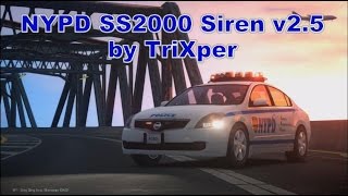 NYPD SS2000 Siren v25 RELEASE [upl. by Karolyn312]