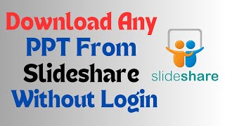 Download ppt from slideshare without login  Slideshare ppt download in mobile  Slideshare [upl. by Vita700]