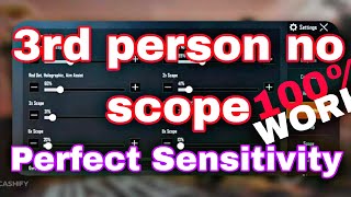 3rd person no scope sensitivity pubg [upl. by Fording]