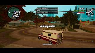 GTA SA definitive Edition Netflix 25  missão de paramédico [upl. by Feeley]