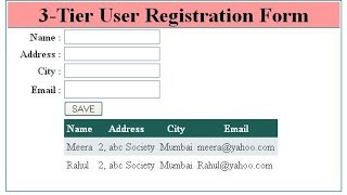 3 tier architecture example in aspnet with c [upl. by Ferreby]