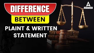 Difference between Plaint and Written Statement [upl. by Nils]