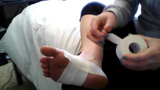 Taping techniques for plantar fasciitis [upl. by Prober]