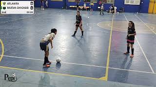 2024 4ta Div AFA Futsal Fem 2do Tiempo Atlanta Vs Nueva Chicago [upl. by Keligot874]