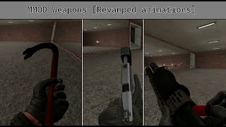 Gmod MMOD Weapons Revamped animations [upl. by Giles]