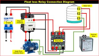 Floatless Relay Connection Floatless Relay  Floatless Level Switch [upl. by Airla]