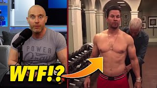 MARK WAHLBERG INSANE WORKOUT REACTION [upl. by Ramberg346]