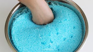 DIY Iceberg Fishbowl Slushie Slime amp Straw Slime How to Make Giant Crunchy Dried Slimes [upl. by Agustin101]