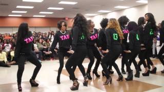 Too Tuff Tau AKAs IU NPHC Stroll Fest 2015 [upl. by Aurlie476]