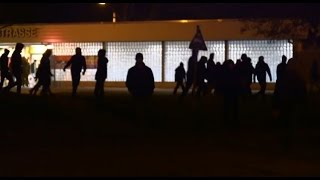 Nazis amp Bürger geg Refugees in BerlinMarzahn  Gegenproteste [upl. by Nitsrik]