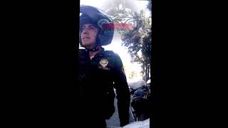 Viral Policías me querían llevar al corralon pero le hablo al comandante [upl. by Athalie124]