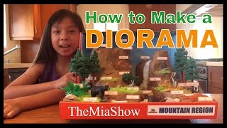 How to Make a Diorama  Awesome Tips [upl. by Hgielrahc929]