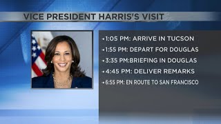 Vice President Kamala Harris visit timeline [upl. by Longfellow]