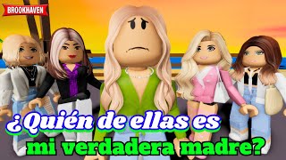 ¿QUIÉN DE ELLAS ES MI VERDADERA MADRE  Roblox Brookhaven rp  Mini Pelicula  Historia de Roblox [upl. by Anoirb]